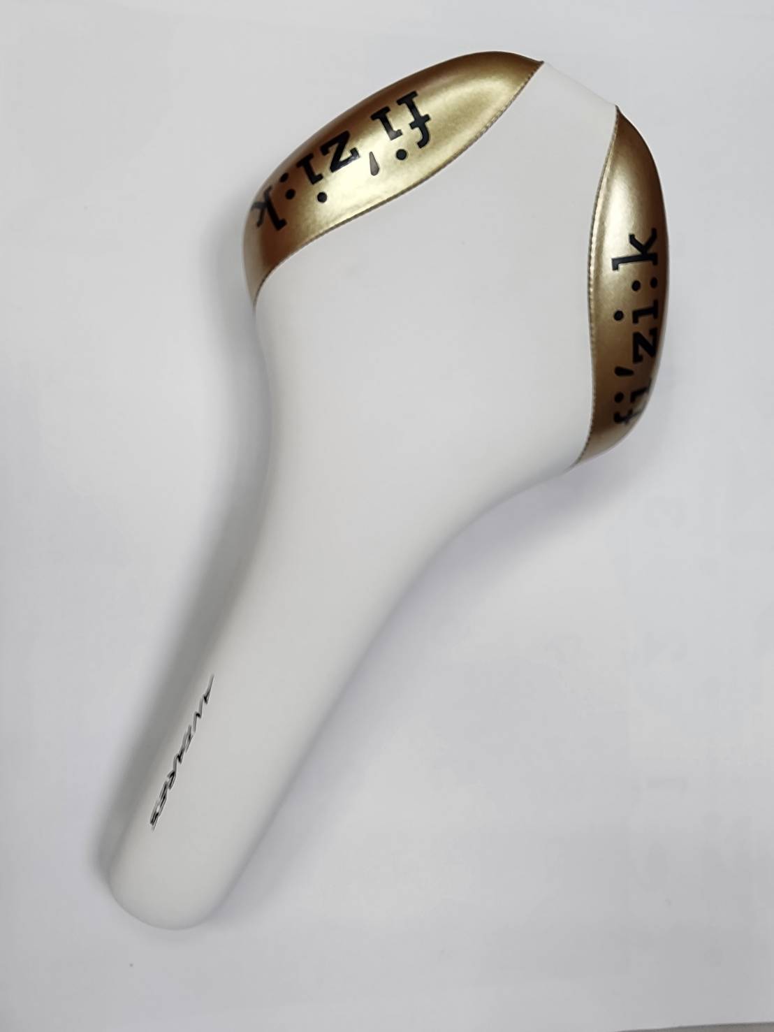 Fizik Antares K:um Rail Racing Saddle Royal Gold with White 197g