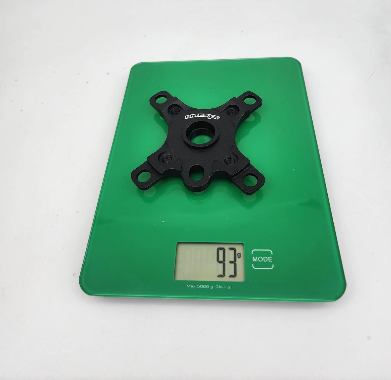 FIREEYE CNC Spider Adapter BCD 104/64 4-Bolt MTB Dirt Jump Crankset Black
