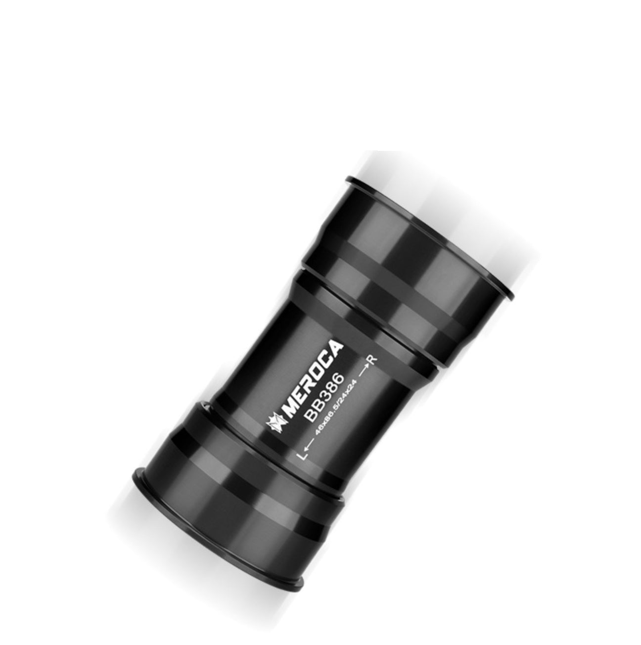 Swishti BB386 Press Fit Bottom Bracket 46x86.5 to 24mm for Shimano Hollowtech II