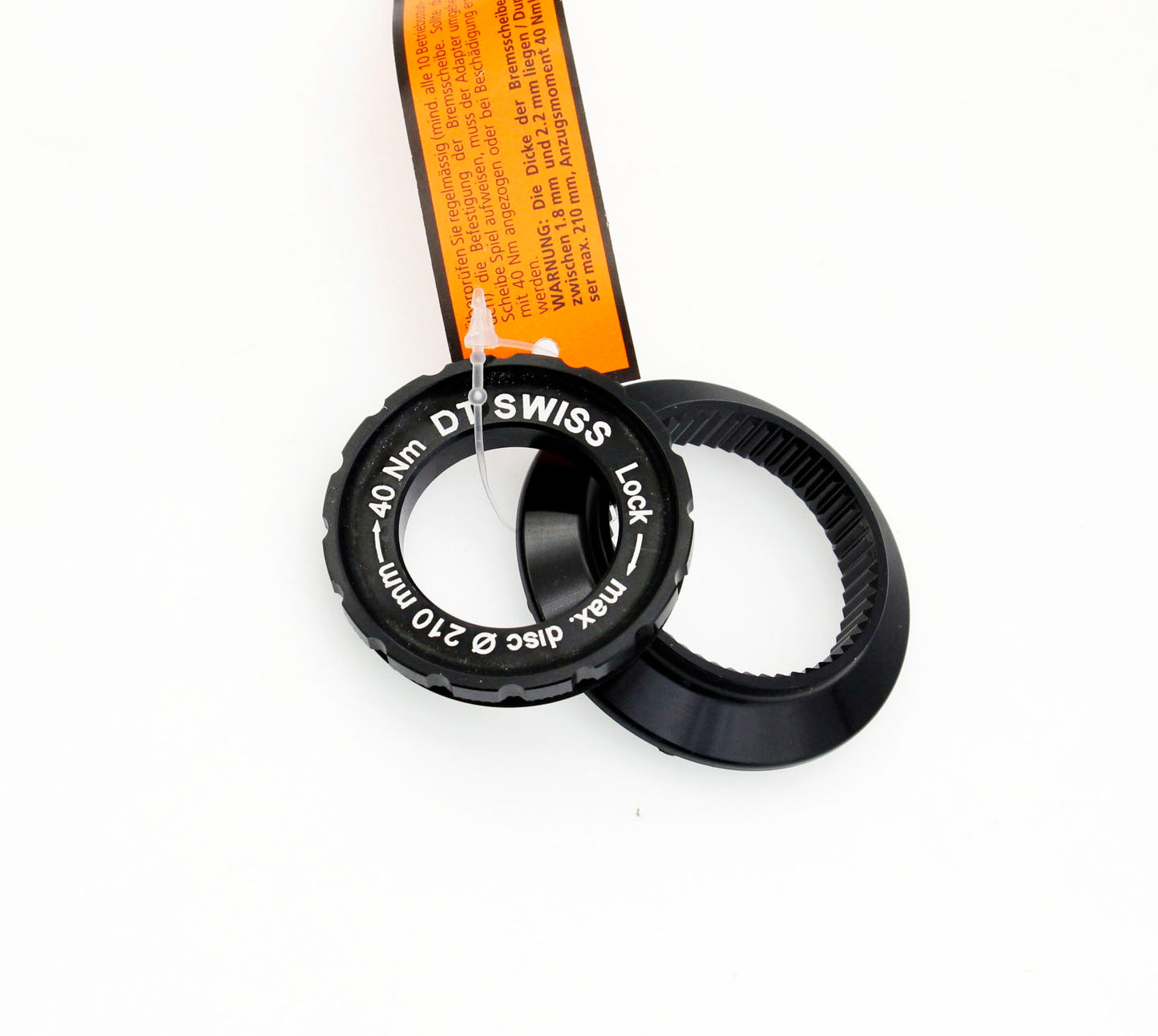DT Swiss Road Mountain Bicycle 6-Hole to Center-Lock Mount Disc Rotor Adapter