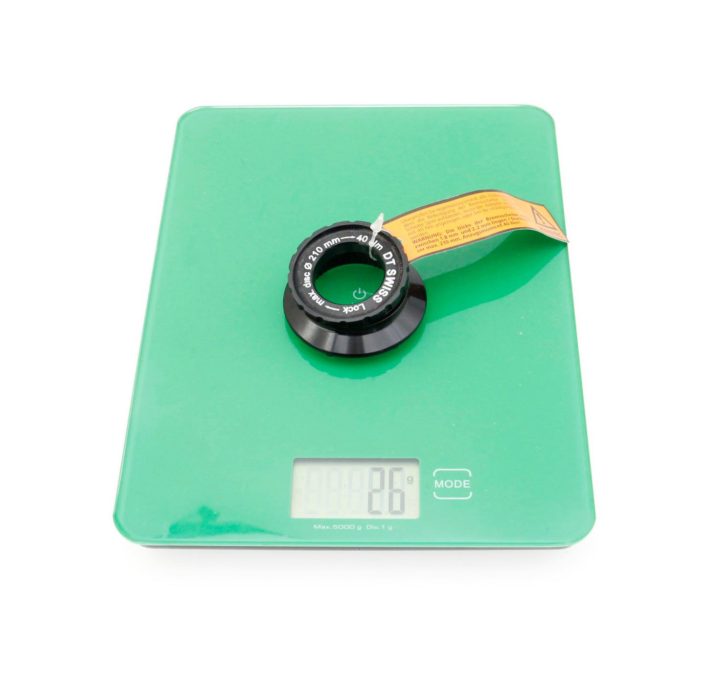 DT Swiss Road Mountain Bicycle 6-Hole to Center-Lock Mount Disc Rotor Adapter