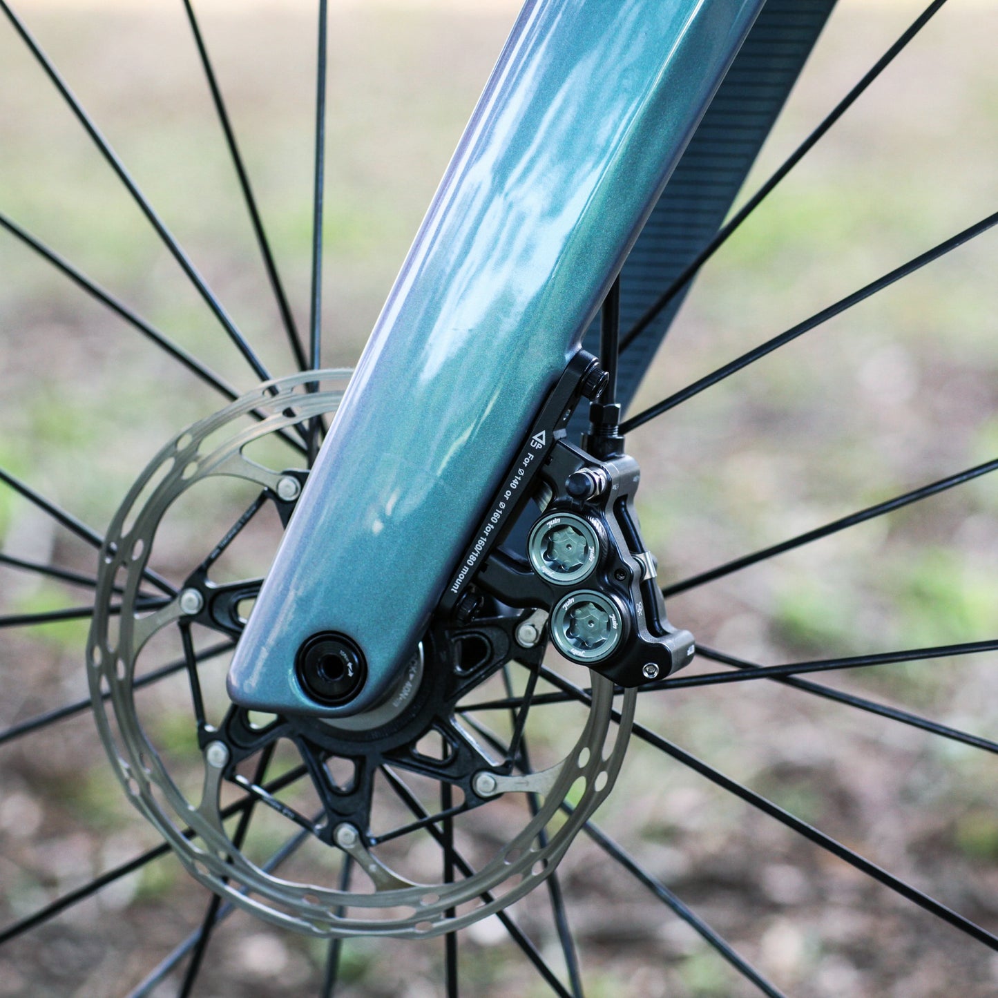 Juin Tech ETF Road CX eBike Bicycle 4-Piston Hydraulic Brake Caliper for 140mm