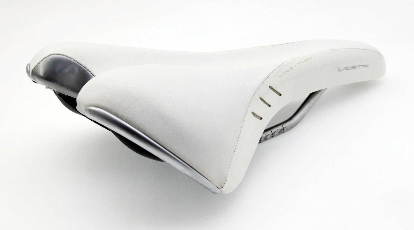 Fizik Vesta Road Mountain eBike Bicycle Bike Saddle Wide Seat for Women White