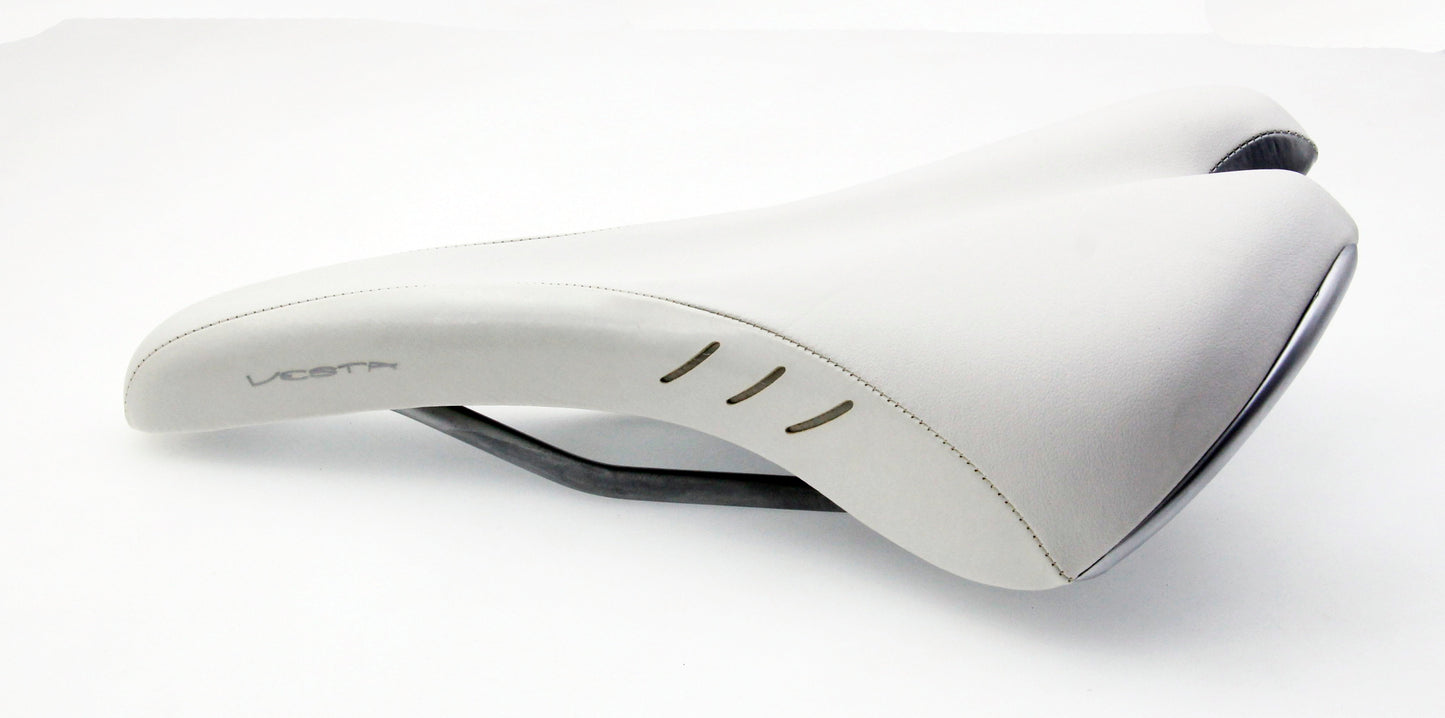 Fizik Vesta Road Mountain eBike Bicycle Bike Saddle Wide Seat for Women White
