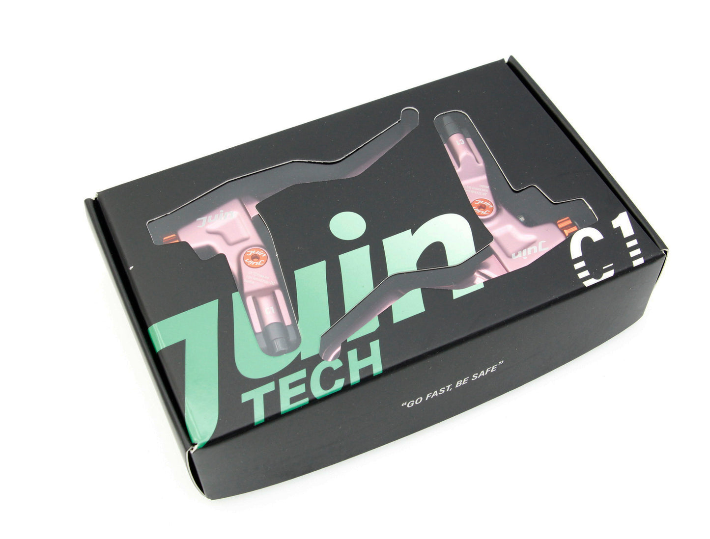Juin Tech C1 eBike City Folding Bicycle Cable-Actuated Brake Lever Set Pink