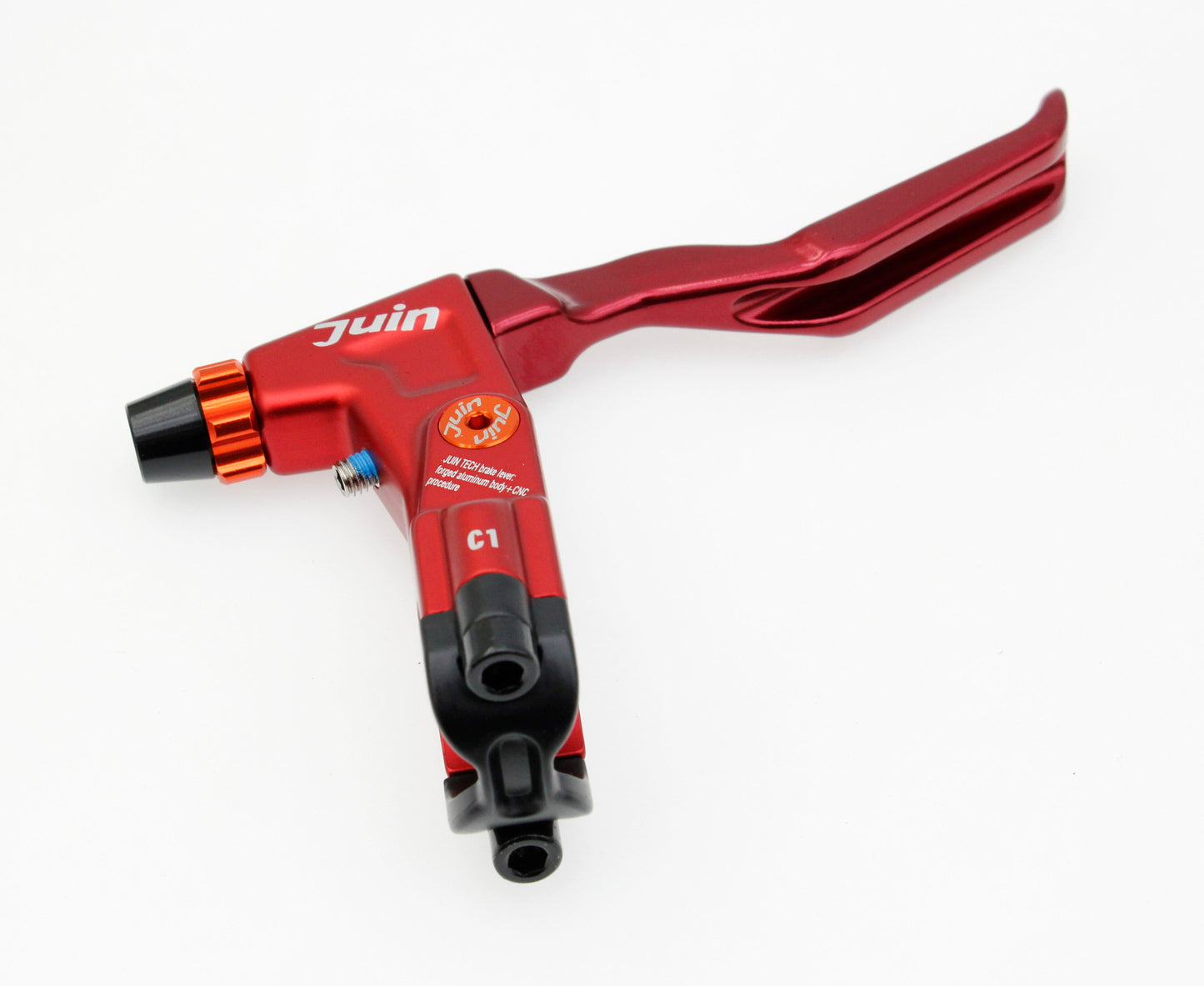 Juin Tech C1 eBike City Folding Bicycle Cable-Actuated Brake Lever Set Red