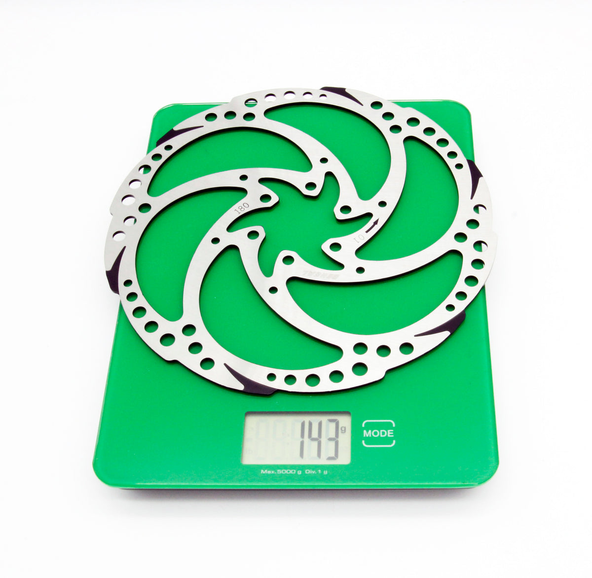 Bengal Wave 6 Biking Disc Brake Rotor 180mm For Mountain eBike Cx Gravel Use 180MM 7"