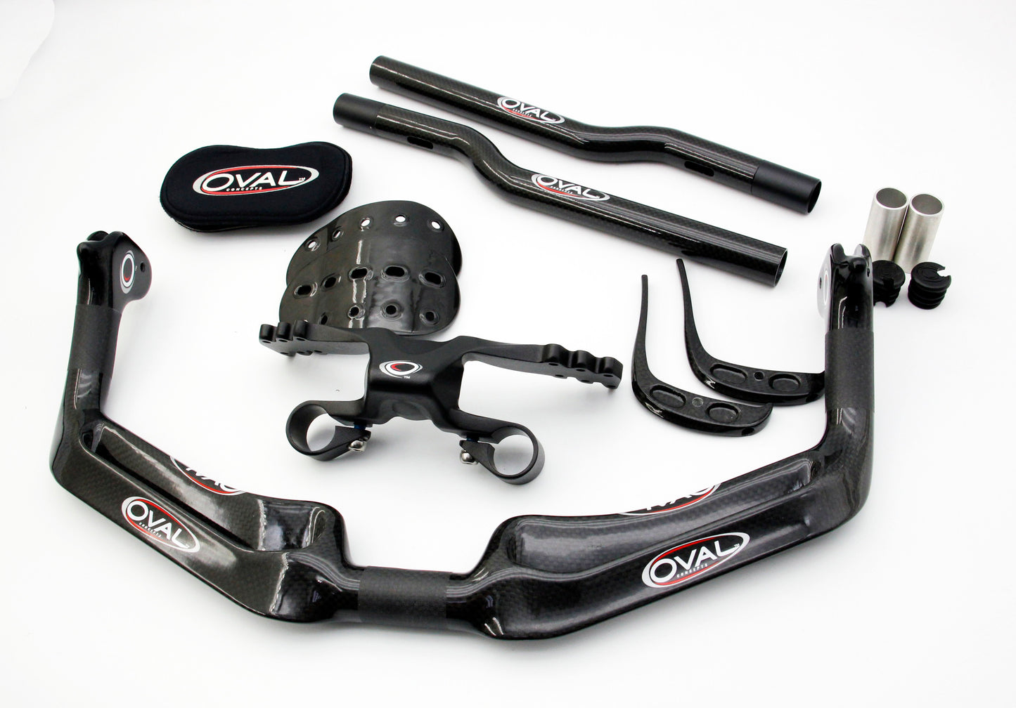 Oval Jetstream A921 TT/Triathlon Cycling Carbon Aerobar 26x400mm Bike Handlebar