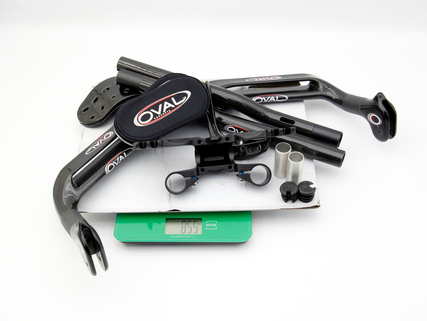 Oval Jetstream A921 TT/Triathlon Cycling Carbon Aerobar 26x400mm Bike Handlebar