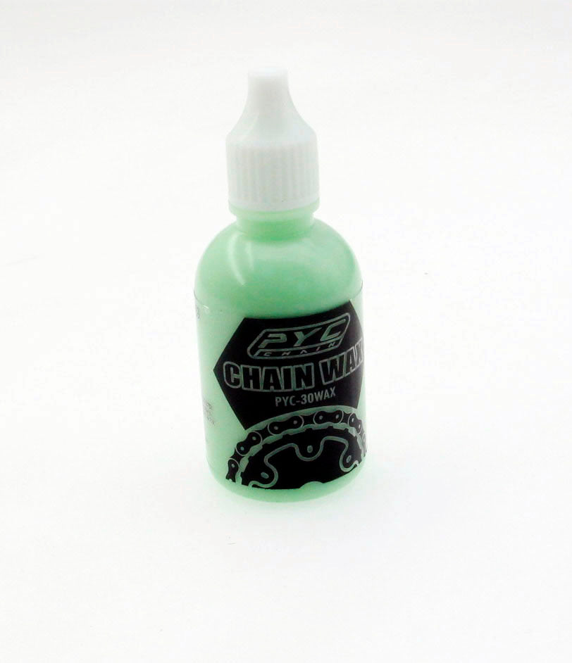 PYC 30Wax Bicycle Chain Wax 1oz Bike Lube Lubricant Portable Bottle Long Lasting