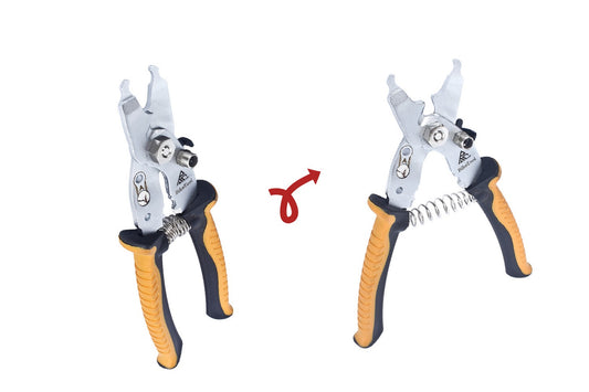 BikeTool Bicycle Bike Chain Missing Link Pliers&Cable Cutter 5 in 1 Tool Orange