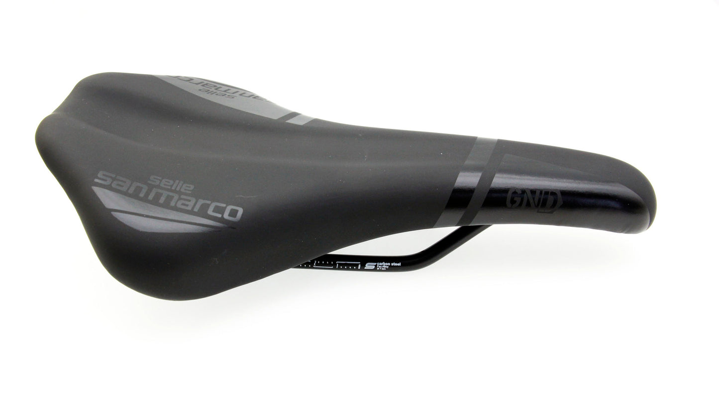 Selle San Marco GND Road Mountain eBike MTB Cycling Saddle Black Bike Seat