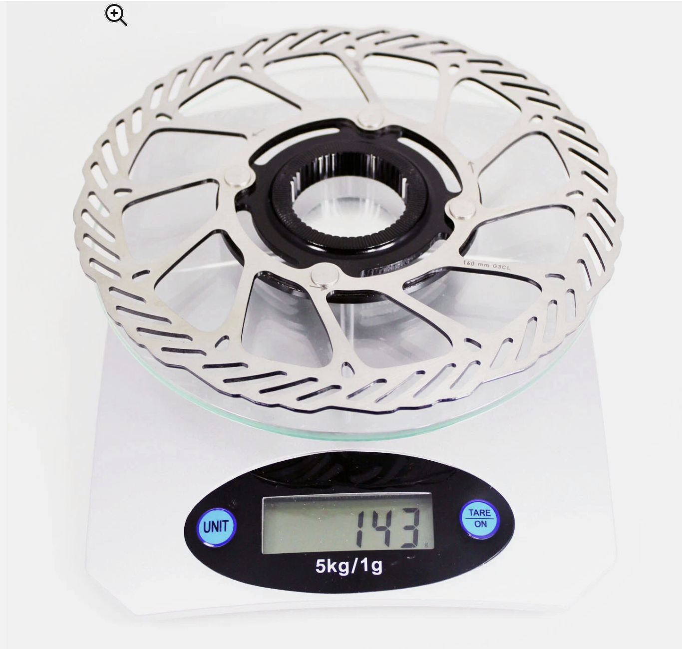 Avid G3CL Mountain Bicycle Disc Brake Rotor 160mm 6" for Shimano Center-Lock use