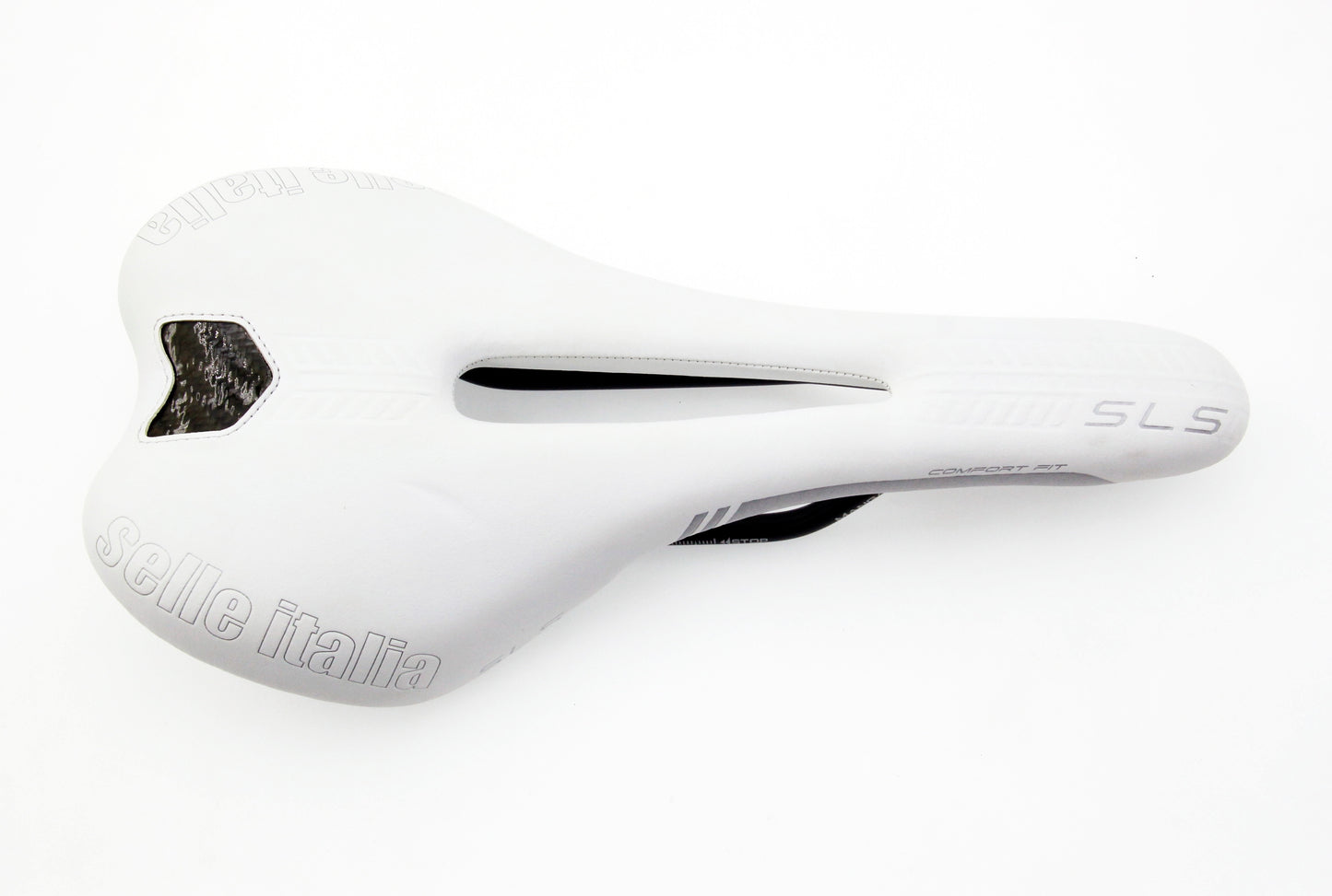 Selle Italia SLS Flow Road MTB eBike Bicycle Saddle Manganese-rails Seat White