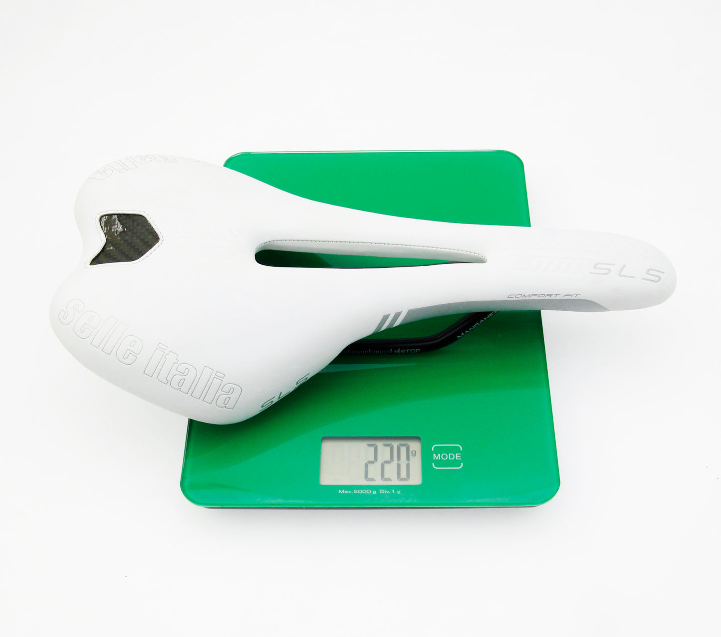 Selle Italia SLS Flow Road MTB eBike Bicycle Saddle Manganese-rails Seat White