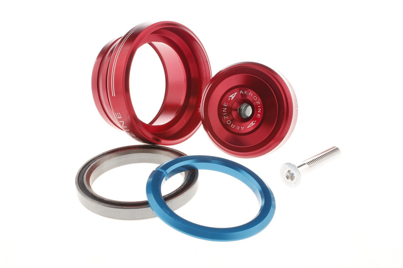 Aerozine XH1.6B Road MTB Bicycle External Headset 1-1/8"-1.5" Tapered EC34/49