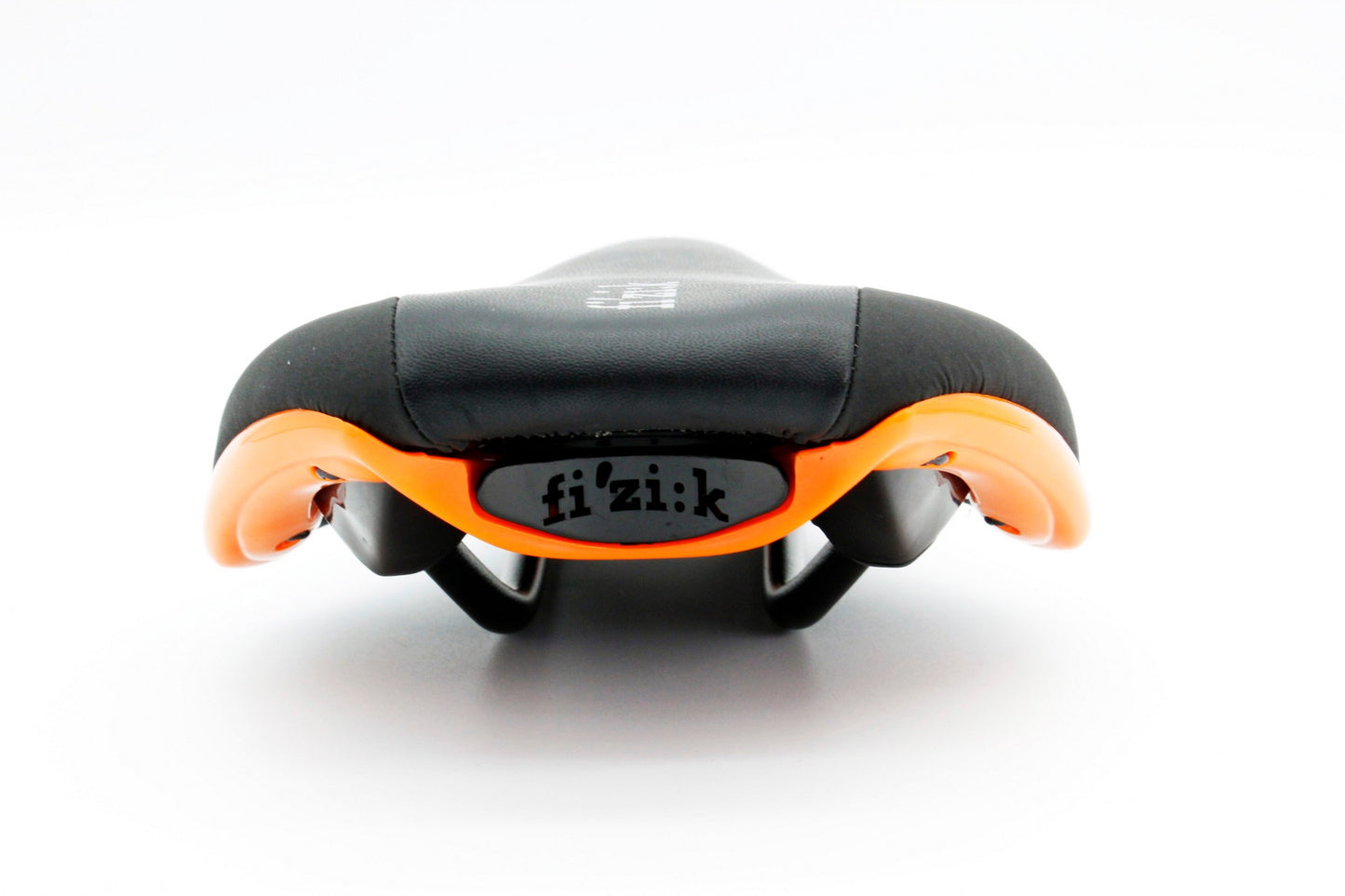 Fizik Nisene Road Mountain eBike Bicycle Saddle Black Bike Seat w/Orange shell