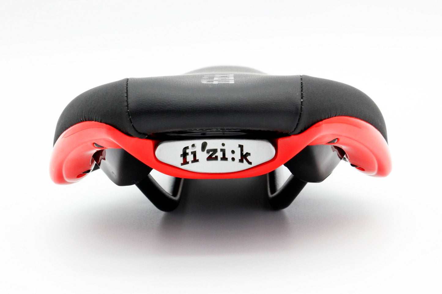 Fizik Nisene Road Mountain eBike Bicycle Saddle Black Bike Seat w/Red shell