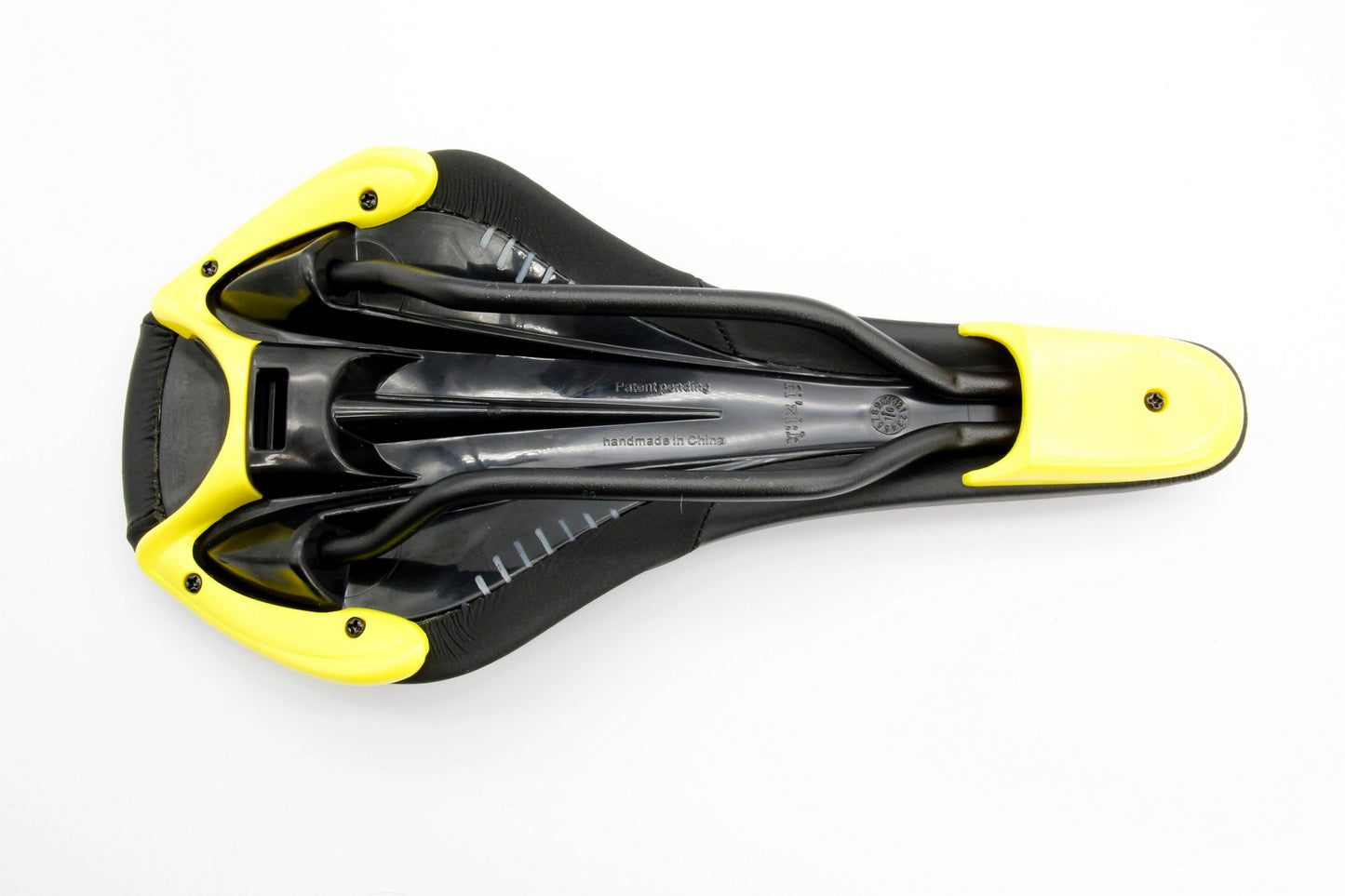 Fizik Nisene Road Mountain E-Bike Bicycle Bike Saddle Black with Yellow