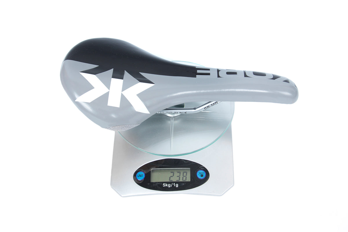 KORE Performance Bicycle Saddle Cr-Mo Rails Road MTB Bike Seat Black with Gray