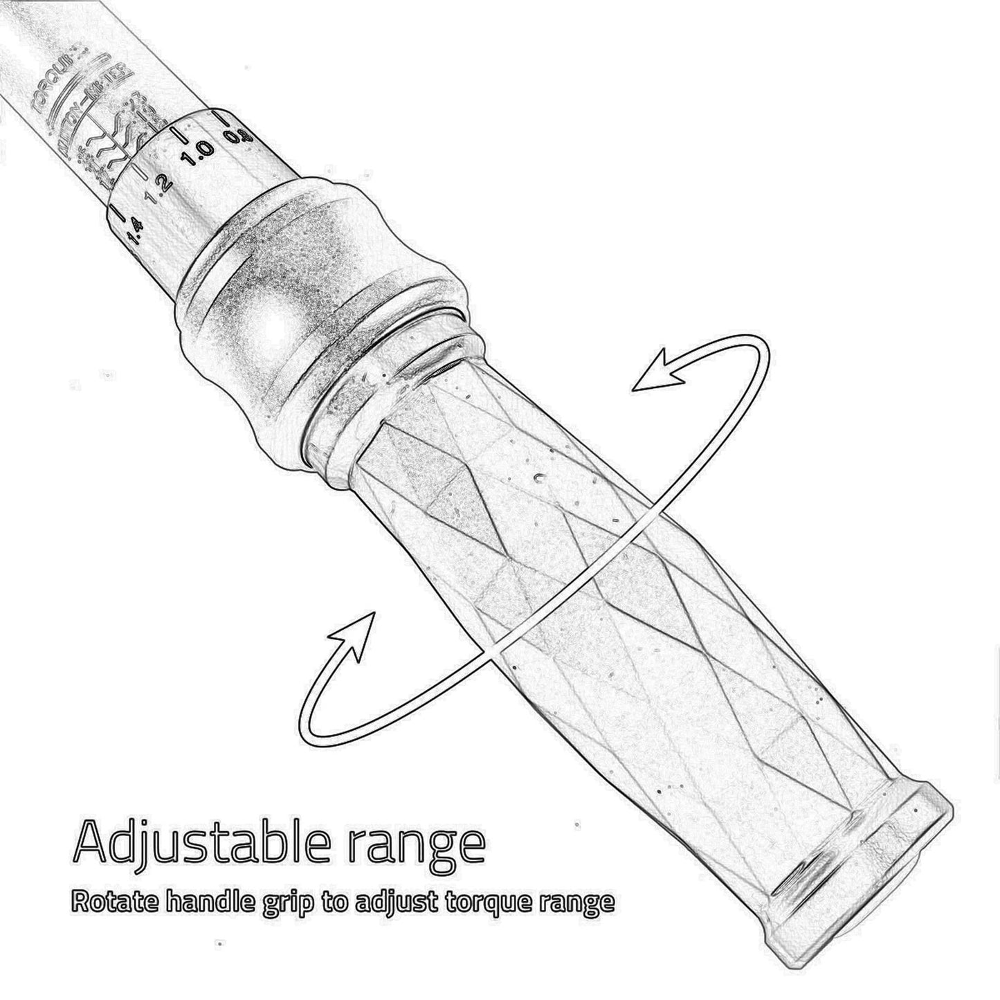 SwishTi Best Torque Wrench 1/2-inch Drive 210NM for Automotive/Car/Truck use
