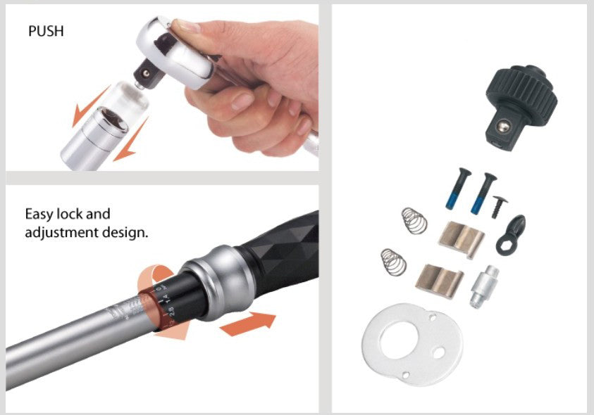 SwishTi Best Torque Wrench 1/2-inch Drive 210NM for Automotive/Car/Truck use
