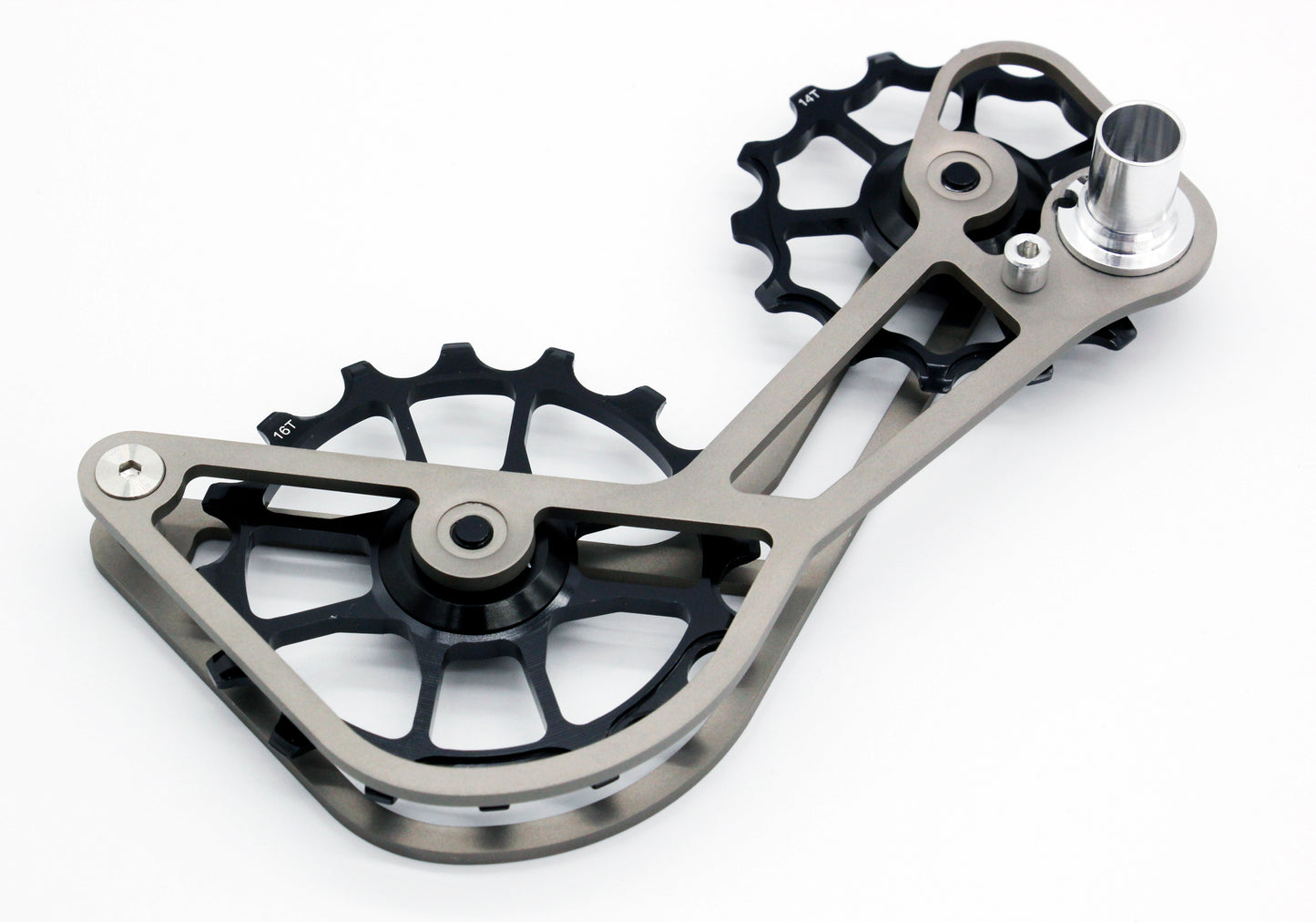 SwishTi Bicycle Oversized Pulley Titanium Cage for Shimano 6800/7800/7900/7970/9000/9070