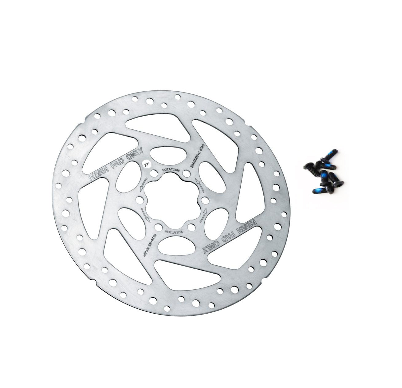 rotor gravel bike Shimano Deore SM-RT50 Mountain E-Bike Gravel Bicycle Disc Brake Rotor 160mm 6"