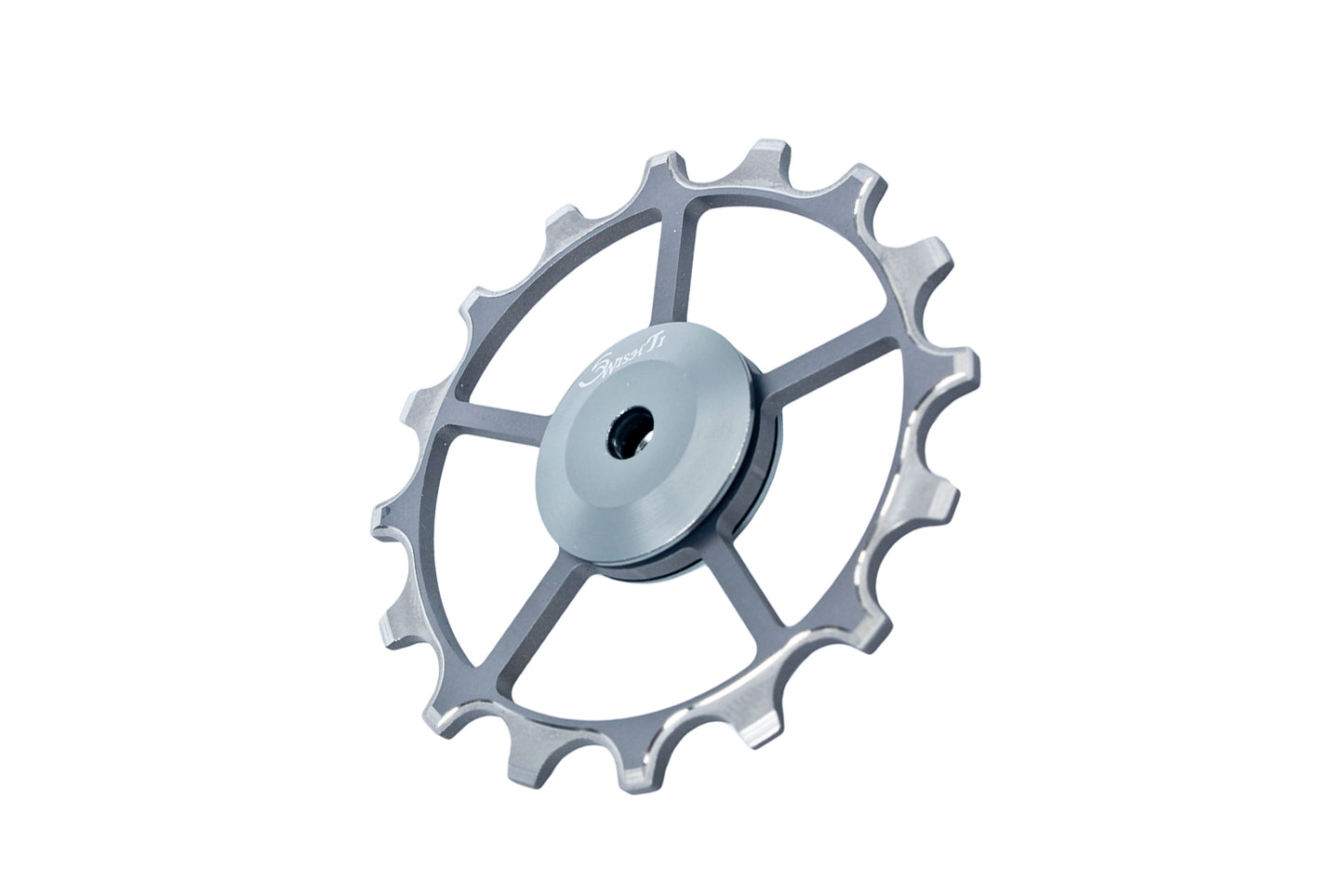 SwishTi Titanium Narrow-Wide Bicycle Oversized Ceramic Pulley for Shimano