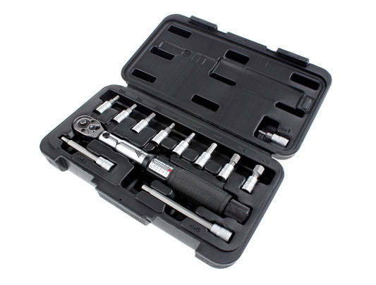 BikeTool Best Road Mountain eBike Bicycle Bike Torque Wrench Set 1/4" Black