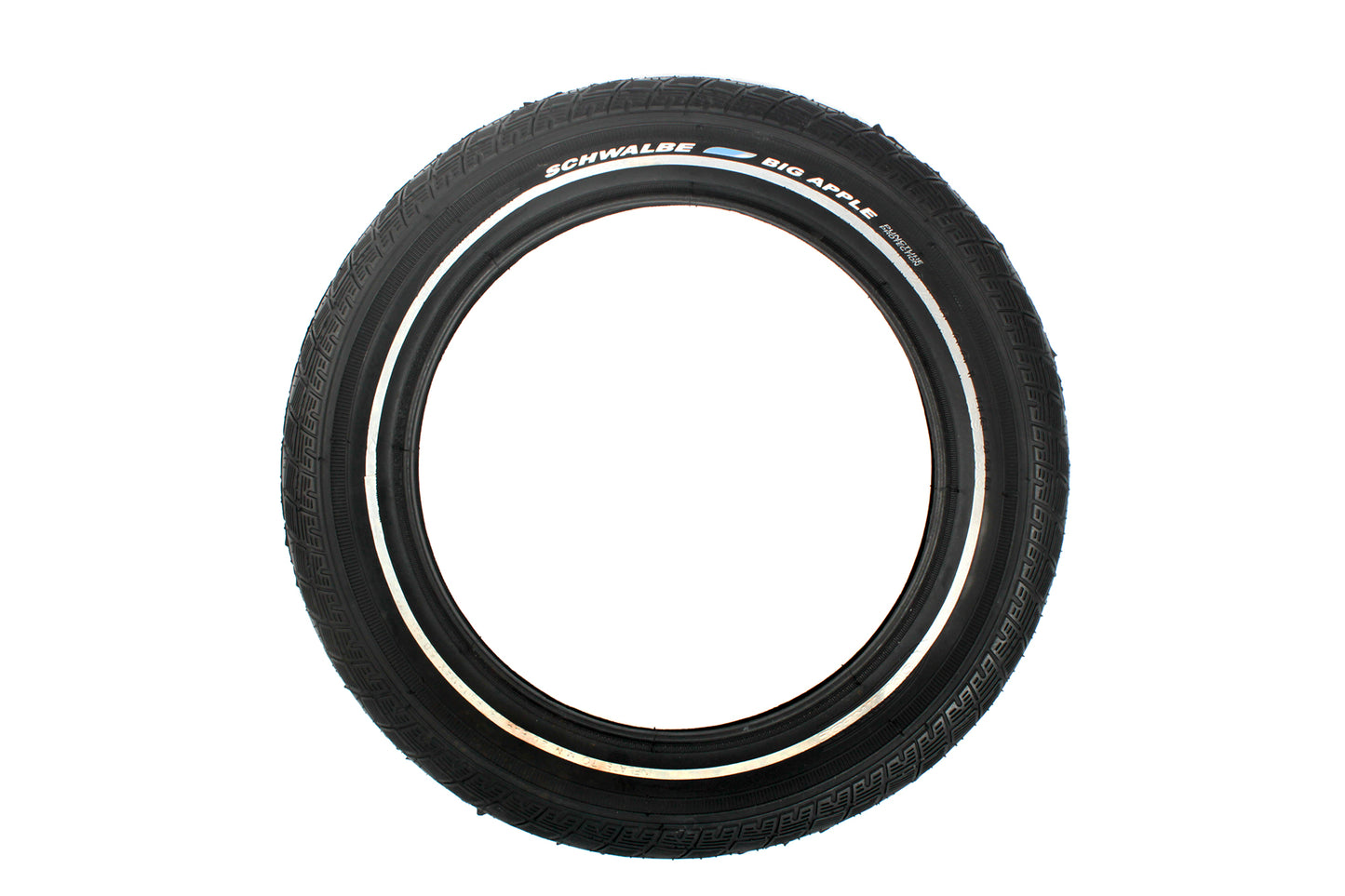 ( 1 Tire ) Schwalbe Big Apple 12 x 2.00 Bicycle Tire 50-203 Wired Clincher Black Reflex