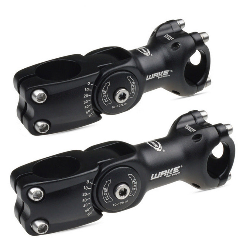 SwishTi Road MTB eBike Bike Angle-Adjustable 25.4 mm Stem In 90MM 110MM