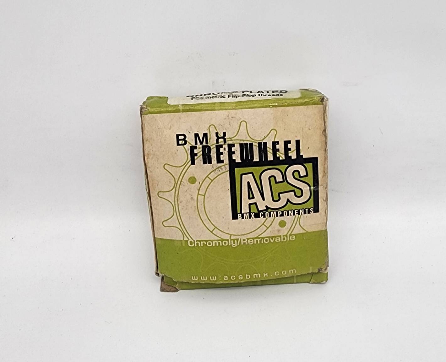 ACS Claws BMX Freewheel 14T x 3/32" Chrome Plated NOS - Fits Metric Flip-Flop