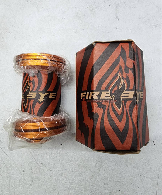 FireEye IRIS-X 1-1/8" External Headset ( 50mm ) CNC Alloy Sealed Bearing MTB DH Orange/Copper 149g