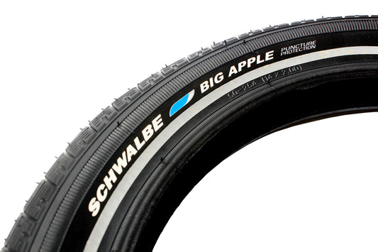Schwalbe Big Apple 14x2.00 (50-254) Wired Tire with Puncture Protection & Reflex  1 Pair (2 Tires)