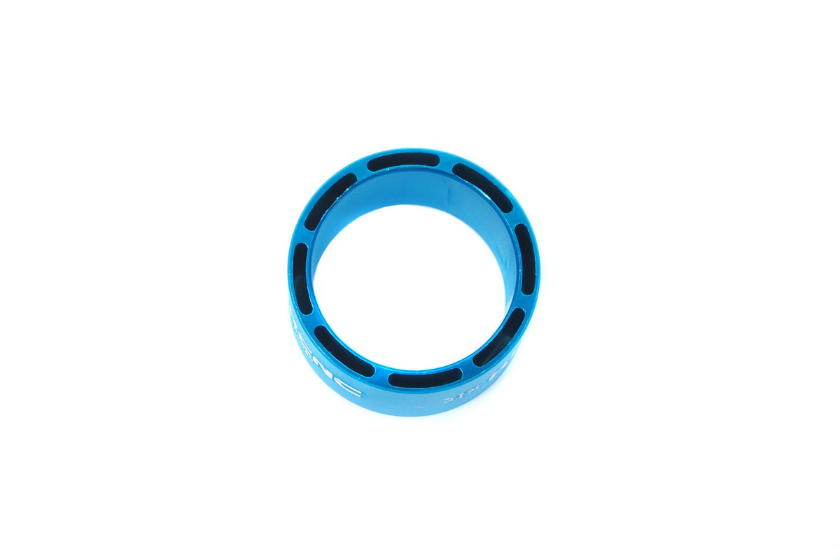 KCNC Hollow Road MTB eBike Bike Headset Spacer 1-1/8" 20MM 1PCS In Blue