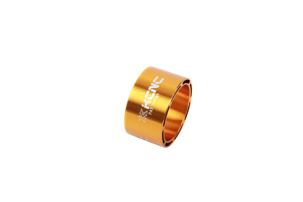 KCNC Hollow Road MTB eBike Bike Headset Spacer 1-1/8" 20MM 1PCS In Gold