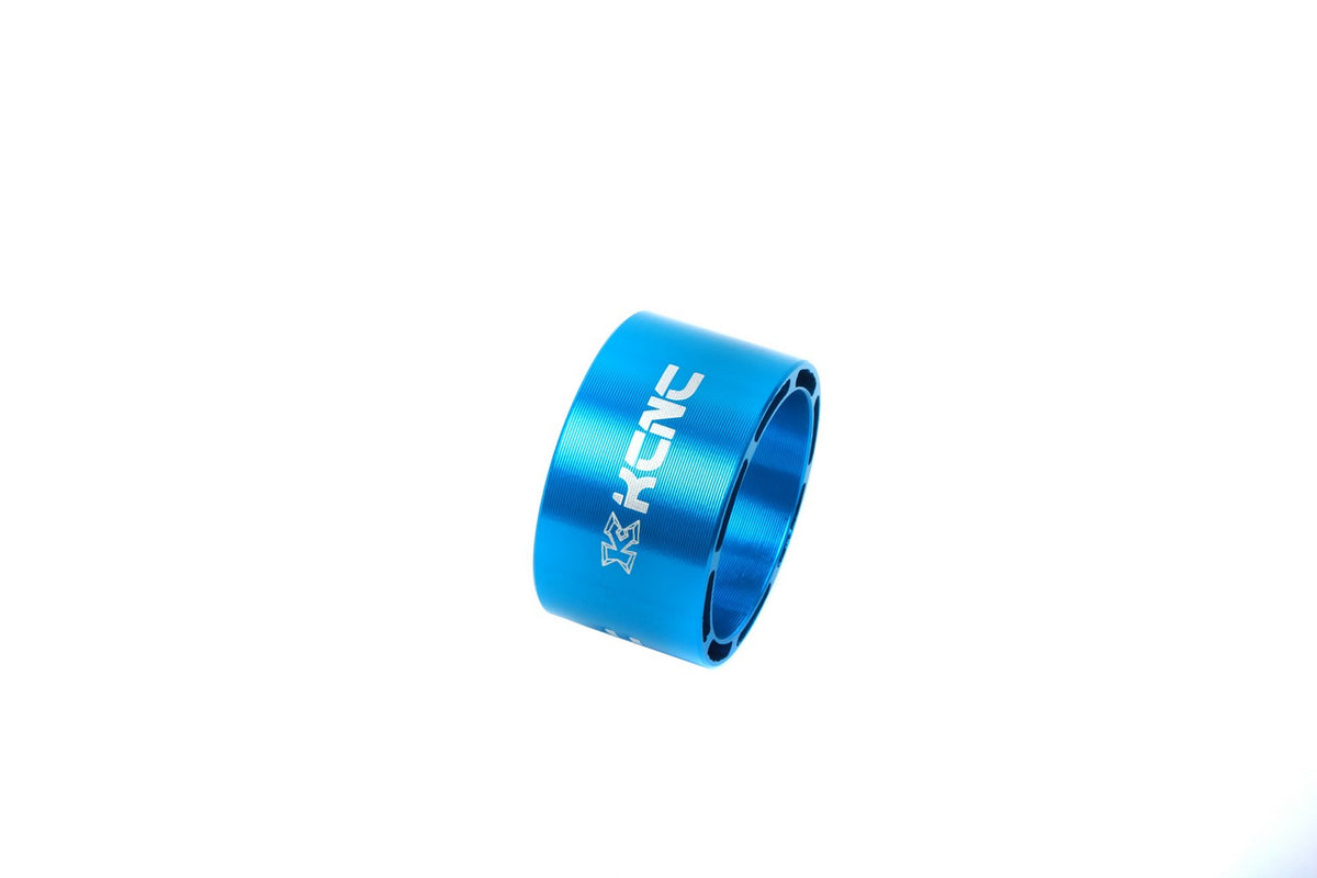 KCNC Hollow Road MTB eBike Bike Headset Spacer 1-1/8" 20MM 1PCS In Blue