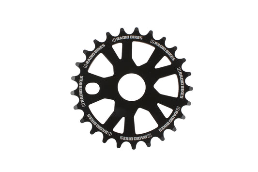 Radio Bikes Axis Sprocket 25T - Black - 24mm Fit (Sprocket Only)