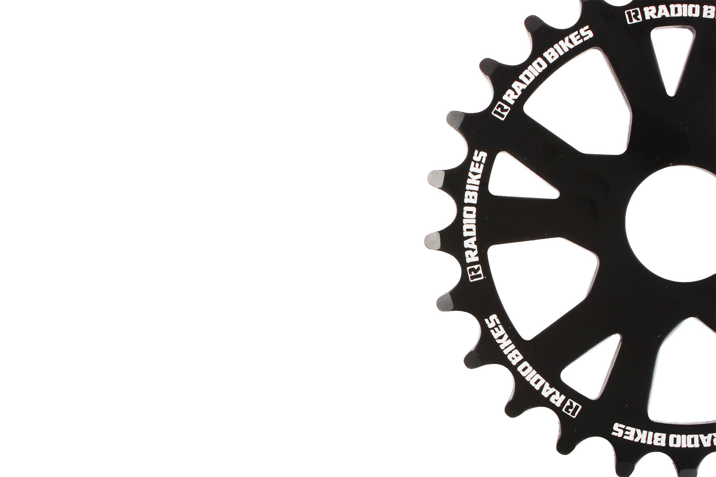 Radio Bikes Axis Sprocket 25T - Black - 24mm Fit (Sprocket Only)