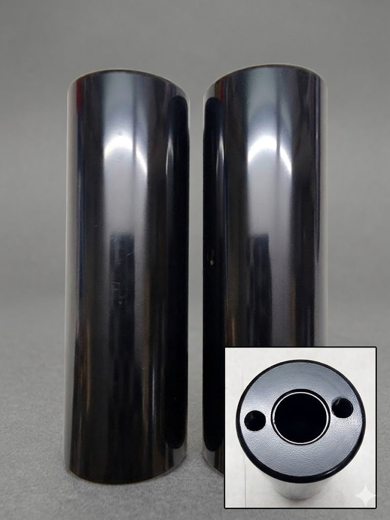 BMX Pegs 37x110mm M14 Axle Heavy Duty Freestyle Stunt Pegs-Black (Pair) 14mm Fit  0085