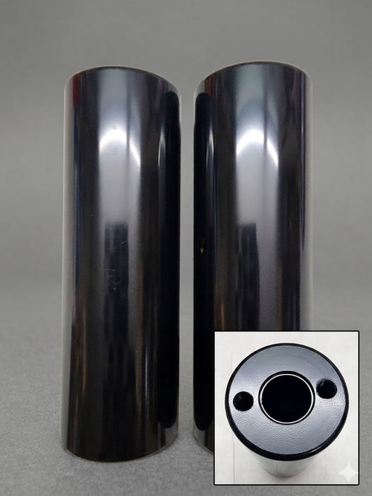 BMX Pegs 37x110mm M14 Axle Heavy Duty Freestyle Stunt Pegs-Black (Pair) 14mm Fit  0085