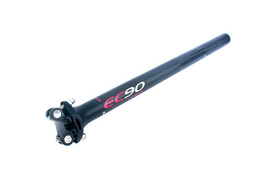 EC90 Full Carbon Fiber Bike Seatpost 27.2mm 350 / 400mm 25mm Offset Road MTB