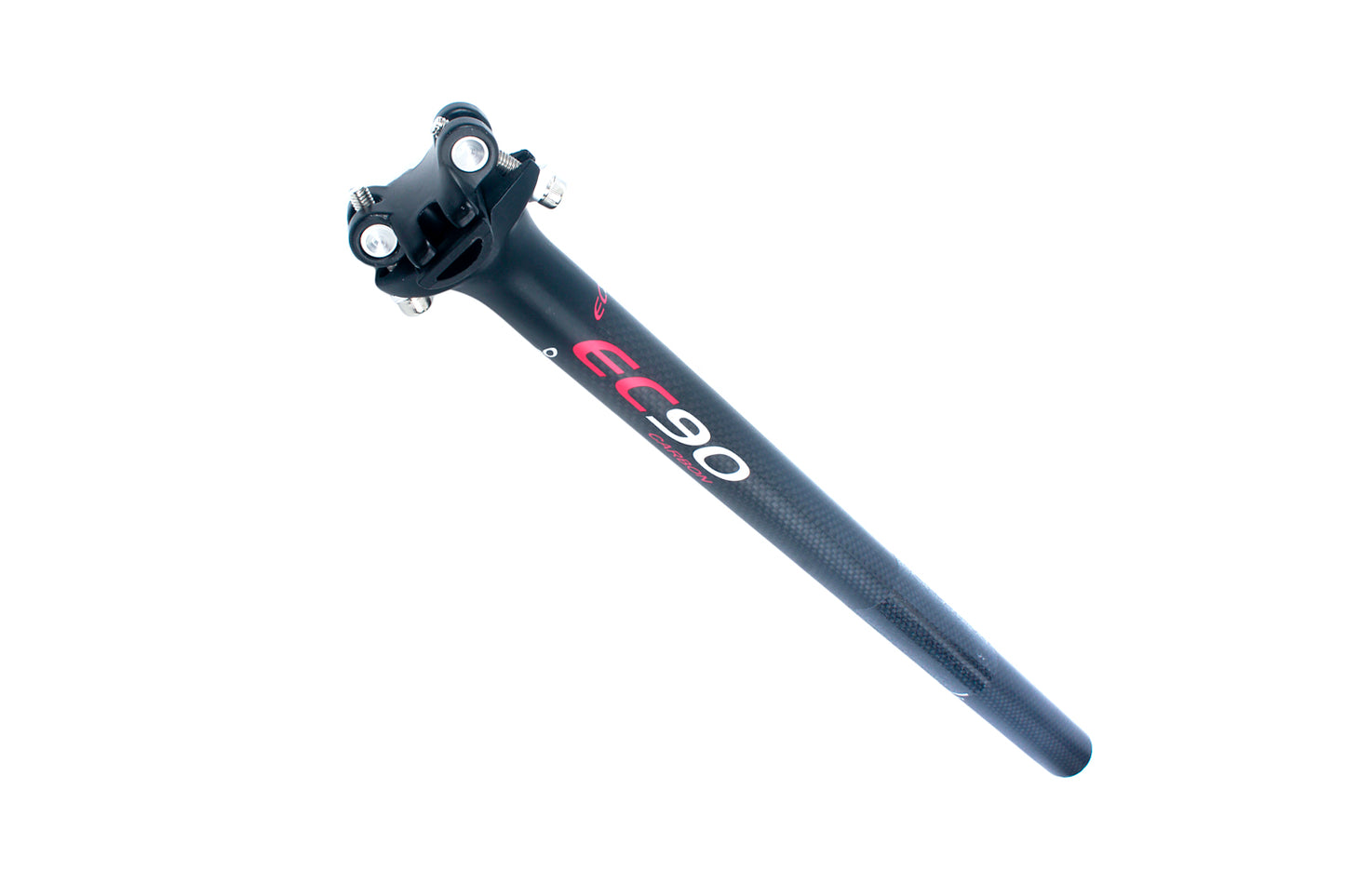 EC90 Full Carbon Fiber Bike Seatpost 27.2mm 350 / 400mm 25mm Offset Road MTB