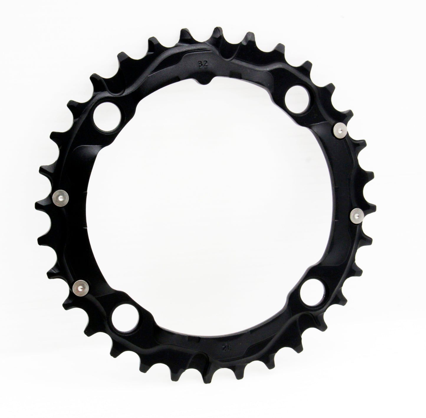 SwishTi Mountain Bicycle eBike Chainring Bcd-104MM 32T Shimano SRAM Black