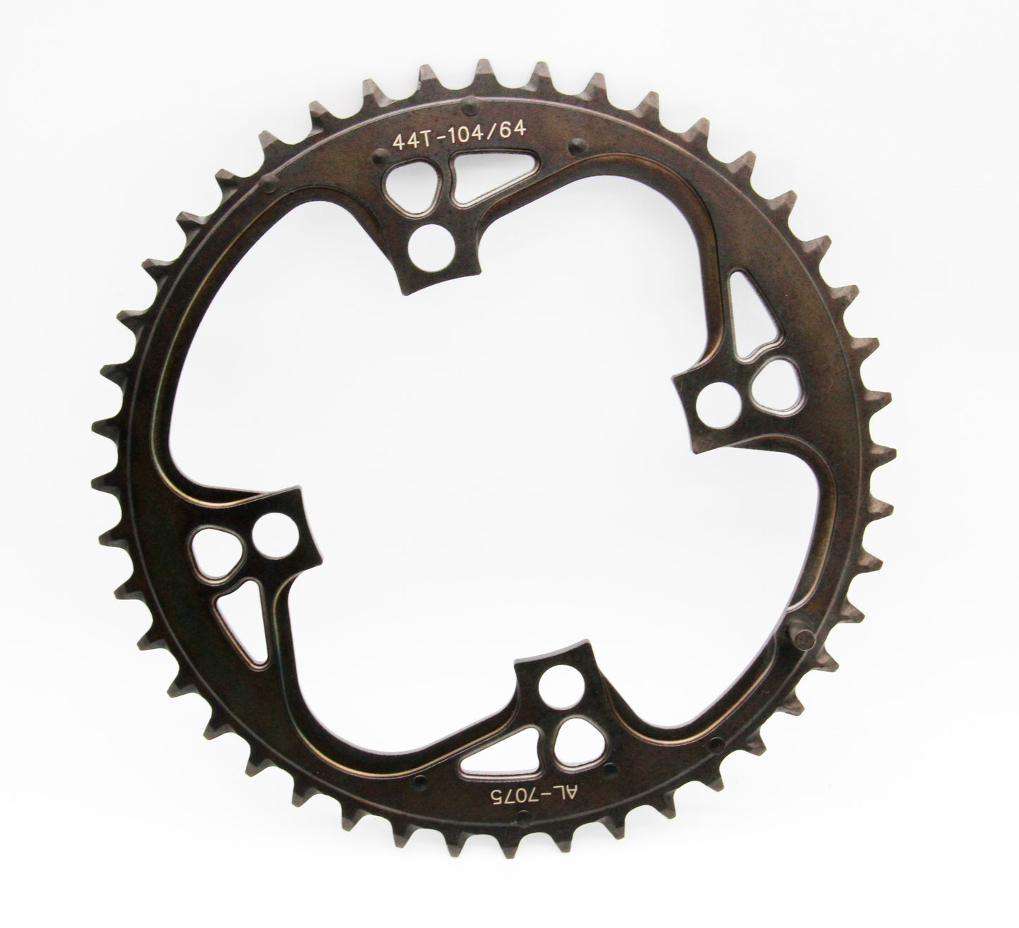 SwishTi MTB eBike Bike 8/9/10/11 Speed Chainring BCD104 44T Bronze Color