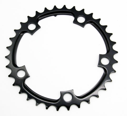 SwishTi Road eBike Cyclocross Bike Chainring 34T For 8/9/10-Speed Use Black