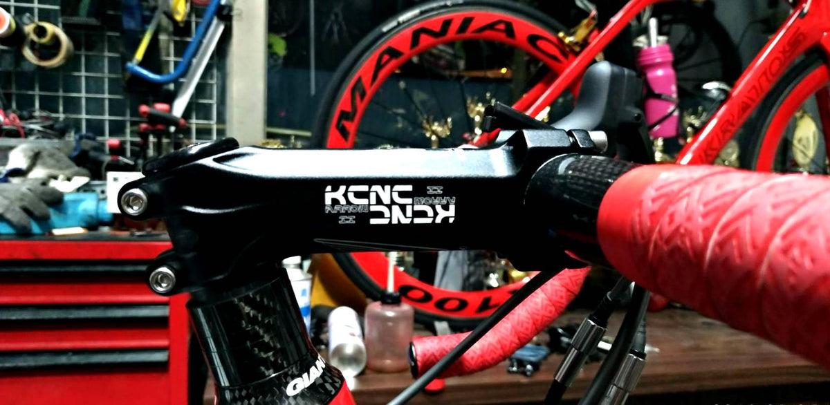 KCNC Arrow II Stem 31.8mm ±17 Degree 150mm Road Gravel MTB Bicycle AL6061