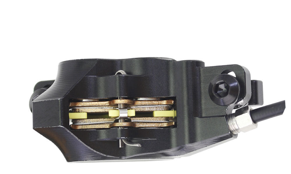 SwishTi Akantor eBike Bicycle 4-Piston Hydraulic Disc Brake Set Power Cut-Off