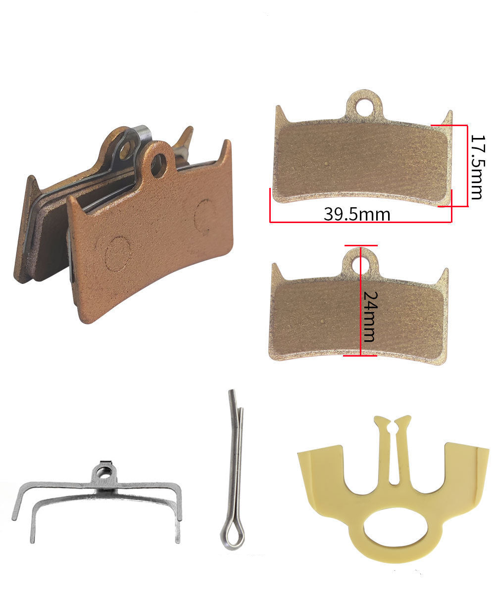 SwishTi Akantor eBike Bicycle 4-Piston Hydraulic Disc Brake Set Power Cut-Off